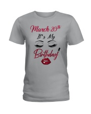 March 20th Ladies T-Shirt thumbnail