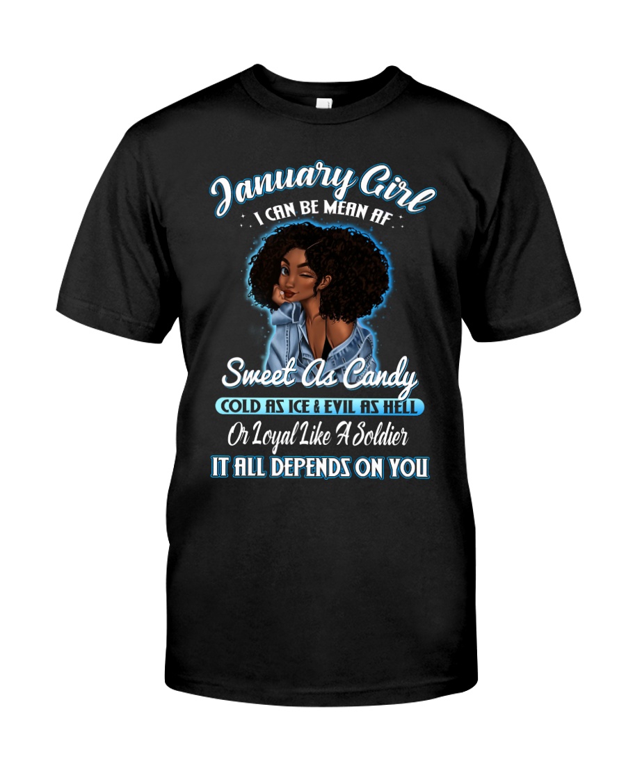 JANUARY GIRL Classic T-Shirt