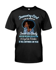 JANUARY GIRL Classic T-Shirt front