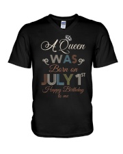 July 1st V-Neck T-Shirt thumbnail