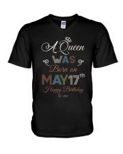 May 17th V-Neck T-Shirt thumbnail