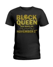 Black Queen November Ladies T-Shirt front