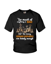 German Shepherd Barely Enough Youth T-Shirt thumbnail