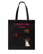Poem From Papillon Tote Bag thumbnail