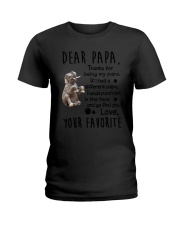Dear Papa Elephant Ladies T-Shirt thumbnail