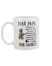 Dear Papa Elephant Mug back