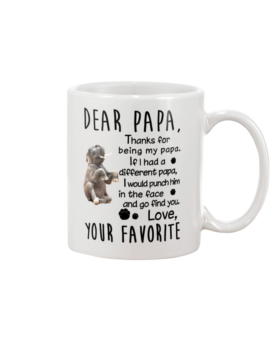 Dear Papa Elephant Mug