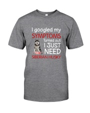 Siberian Husky Symptoms Classic T-Shirt front