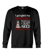 Siberian Husky Symptoms Crewneck Sweatshirt thumbnail