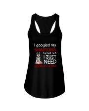 Siberian Husky Symptoms Ladies Flowy Tank thumbnail