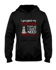Siberian Husky Symptoms Hooded Sweatshirt thumbnail
