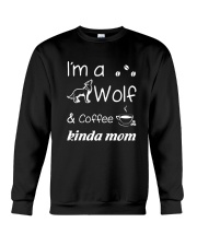 Wolf Kinda Mom Crewneck Sweatshirt thumbnail
