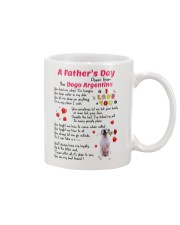 Poem From Dogo Argentino Mug front
