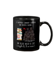 Books And Black Cat Mug thumbnail