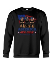 4th July Rottweiler Crewneck Sweatshirt thumbnail