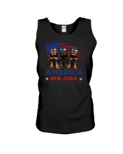 4th July Rottweiler Unisex Tank thumbnail