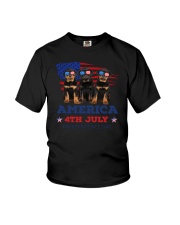4th July Rottweiler Youth T-Shirt thumbnail
