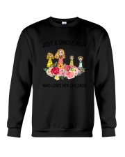 Just A Single Mom Crewneck Sweatshirt thumbnail