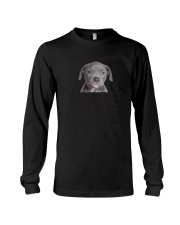 Human Dad American Pit Bull Terrier Long Sleeve Tee thumbnail