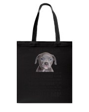 Human Dad American Pit Bull Terrier Tote Bag thumbnail