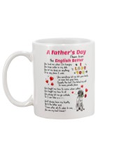 Poem From English Setter Mug back