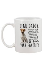 Daddy Jack Russell Terrier Mug back