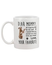 Dear Mommy American Pit Bull Terrier Mug back