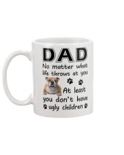 Dad Bulldog Mug back