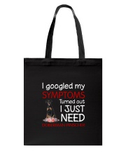 Doberman Pinscher Symptoms Tote Bag thumbnail