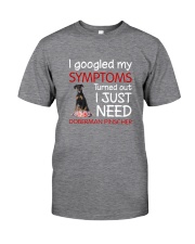 Doberman Pinscher Symptoms Classic T-Shirt front