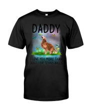 Daddy I Love You More Golden Retriever Classic T-Shirt thumbnail