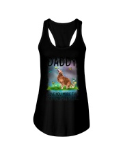 Daddy I Love You More Golden Retriever Ladies Flowy Tank thumbnail