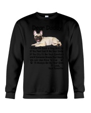 Daddy French Bulldog Crewneck Sweatshirt thumbnail