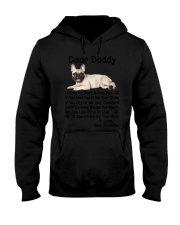Daddy French Bulldog Hooded Sweatshirt thumbnail