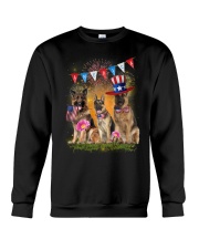 German Shepherd America Crewneck Sweatshirt thumbnail