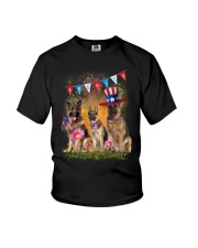 German Shepherd America Youth T-Shirt thumbnail