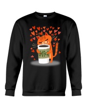 PHOEBE - Cat coffee - 2111 - A2 Crewneck Sweatshirt thumbnail