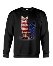 Cat America Crewneck Sweatshirt thumbnail
