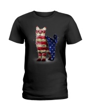 Cat America Ladies T-Shirt thumbnail