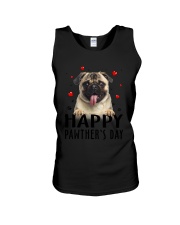 Pug Happy Pawther Day Unisex Tank thumbnail