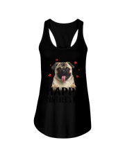 Pug Happy Pawther Day Ladies Flowy Tank thumbnail