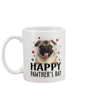 Pug Happy Pawther Day Mug back