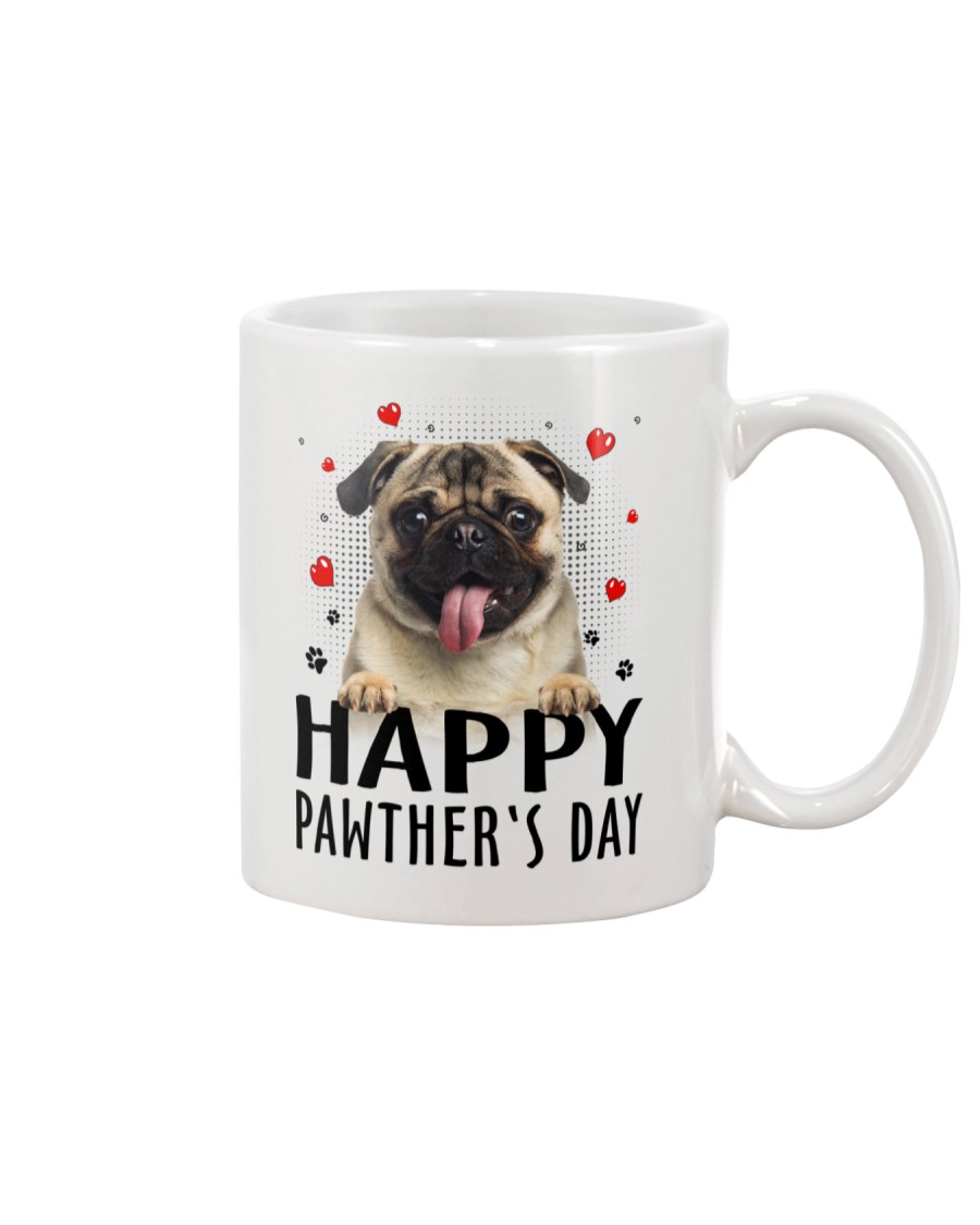 Pug Happy Pawther Day Mug