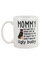 Rottweiler Ugly Baby Mug back