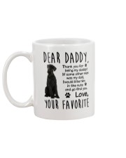 Giant Schnauzer Daddy Mug back