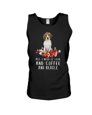 Beagle All I Need Unisex Tank thumbnail