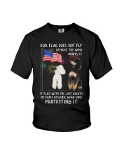 Flag Poodle Youth T-Shirt thumbnail