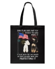 Flag Poodle Tote Bag thumbnail