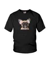 Human Dad French Bulldog Youth T-Shirt thumbnail