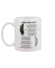 Wolf Poem Mug back